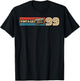 27th Birthday Retro Vintage 1999 Men Women T-Shirt - T-Shirt | Black