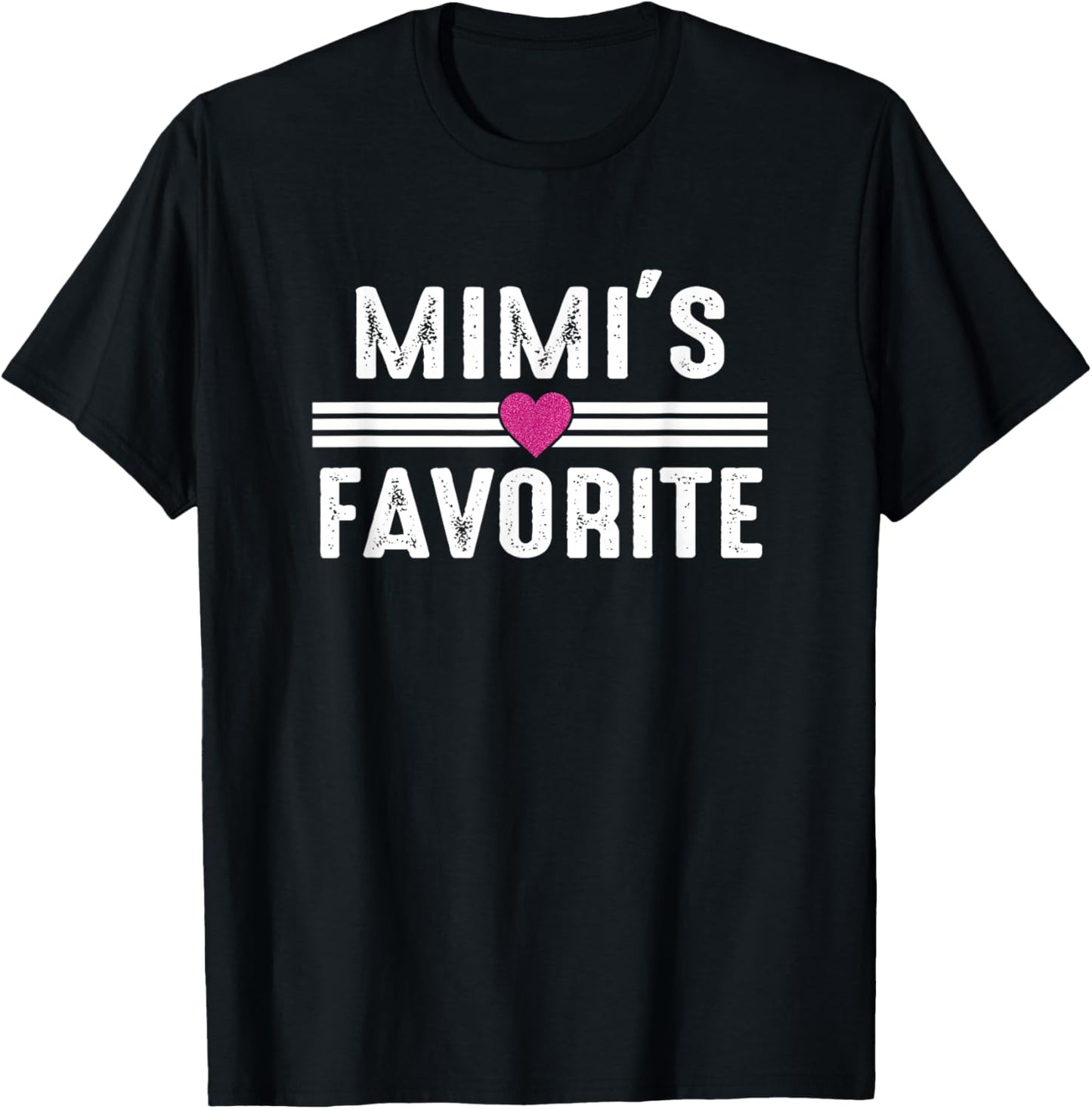 Mimi's Favorite T-Shirt - T-Shirt | Black