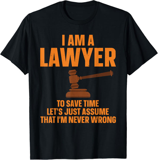 Lawyer Design Women Law Student Attorney Law School T-Shirt - T-Shirt | Black