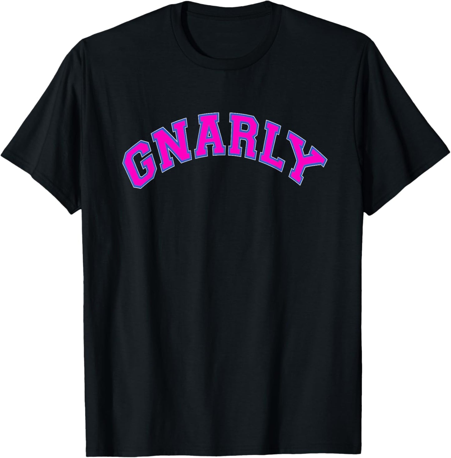 Gnarly K-Pop Era Aesthetic Energy College Vibes Graphic T-Shirt - T-Shirt | Black