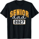 Senior dad 2027 T-Shirt - T-Shirt | Black