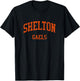 Shelton High School HS Shelton CT Vintage Sports T-Shirt - T-Shirt | Black