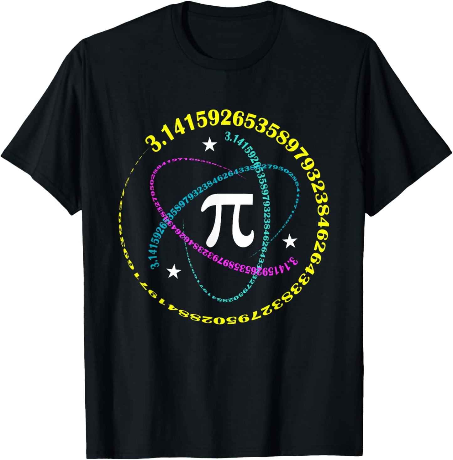 Pi Day 3.14 Math Teacher Mathematic T-Shirt - T-Shirt | Black