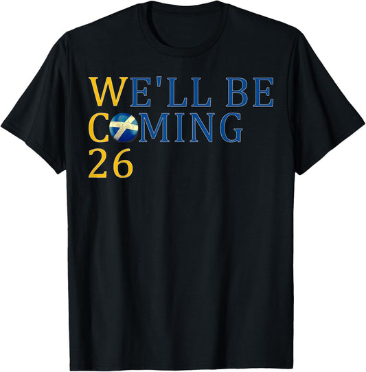 Scotland Football 2026 T-Shirt - T-Shirt | Black
