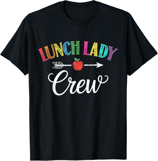 Lunch Lady Crew School Team T-Shirt - T-Shirt | Black