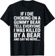 Funny Gummy Bear Design Women Kids Gummy Bear Lovers T-Shirt - T-Shirt | Black
