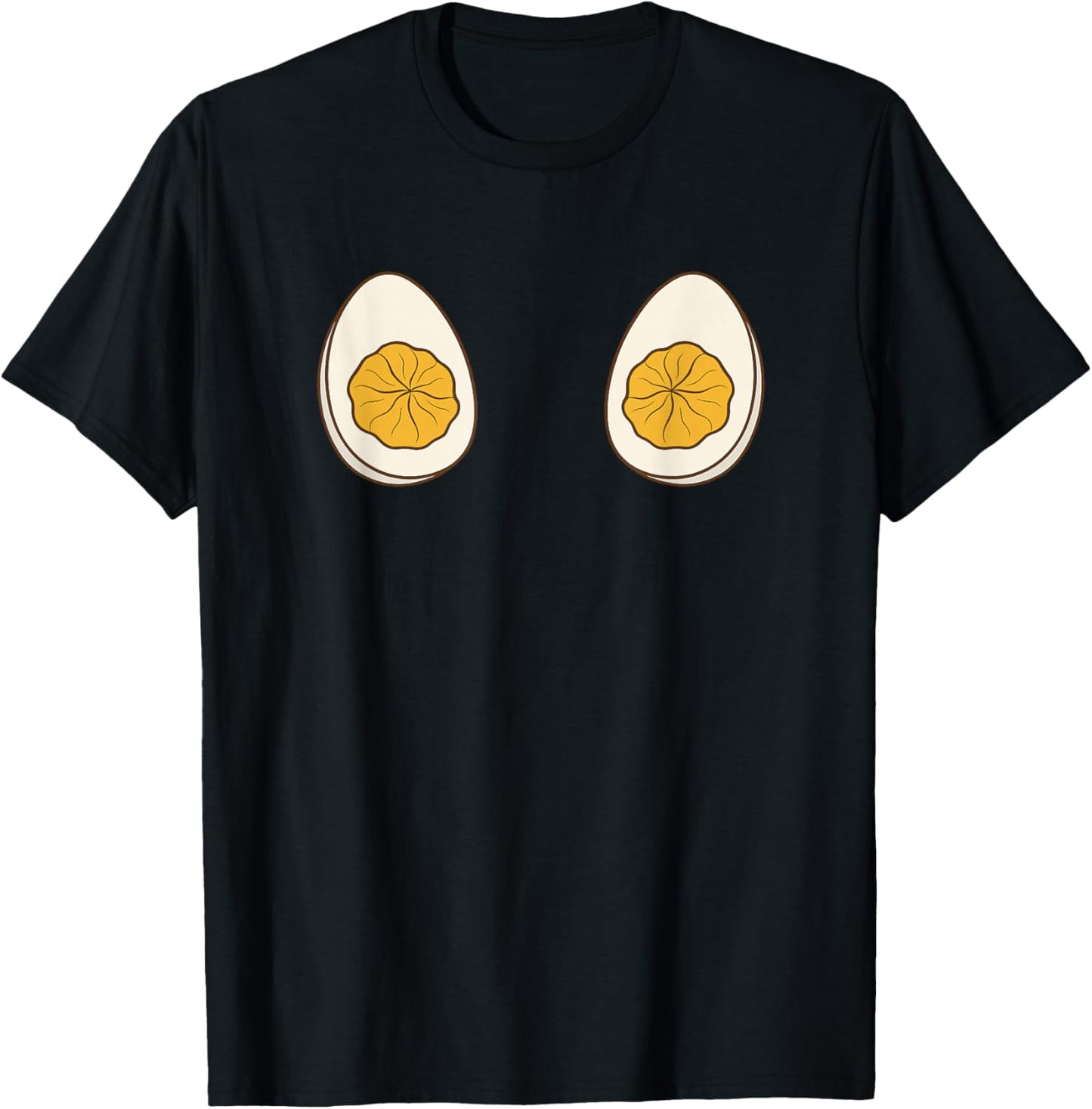 I'm Just Here for The Deviled Eggs Funny Couple T-Shirt - T-Shirt | Black