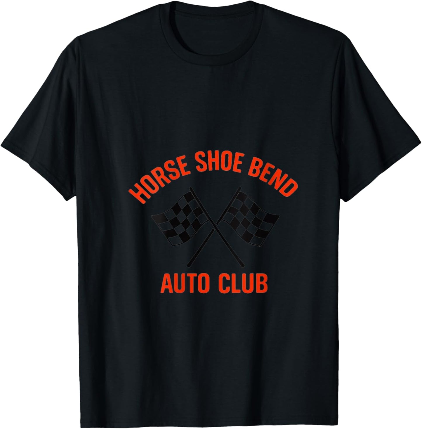 Women's Horse Shoe Bend Auto Club V-Neck T-Shirt - T-Shirt | Black