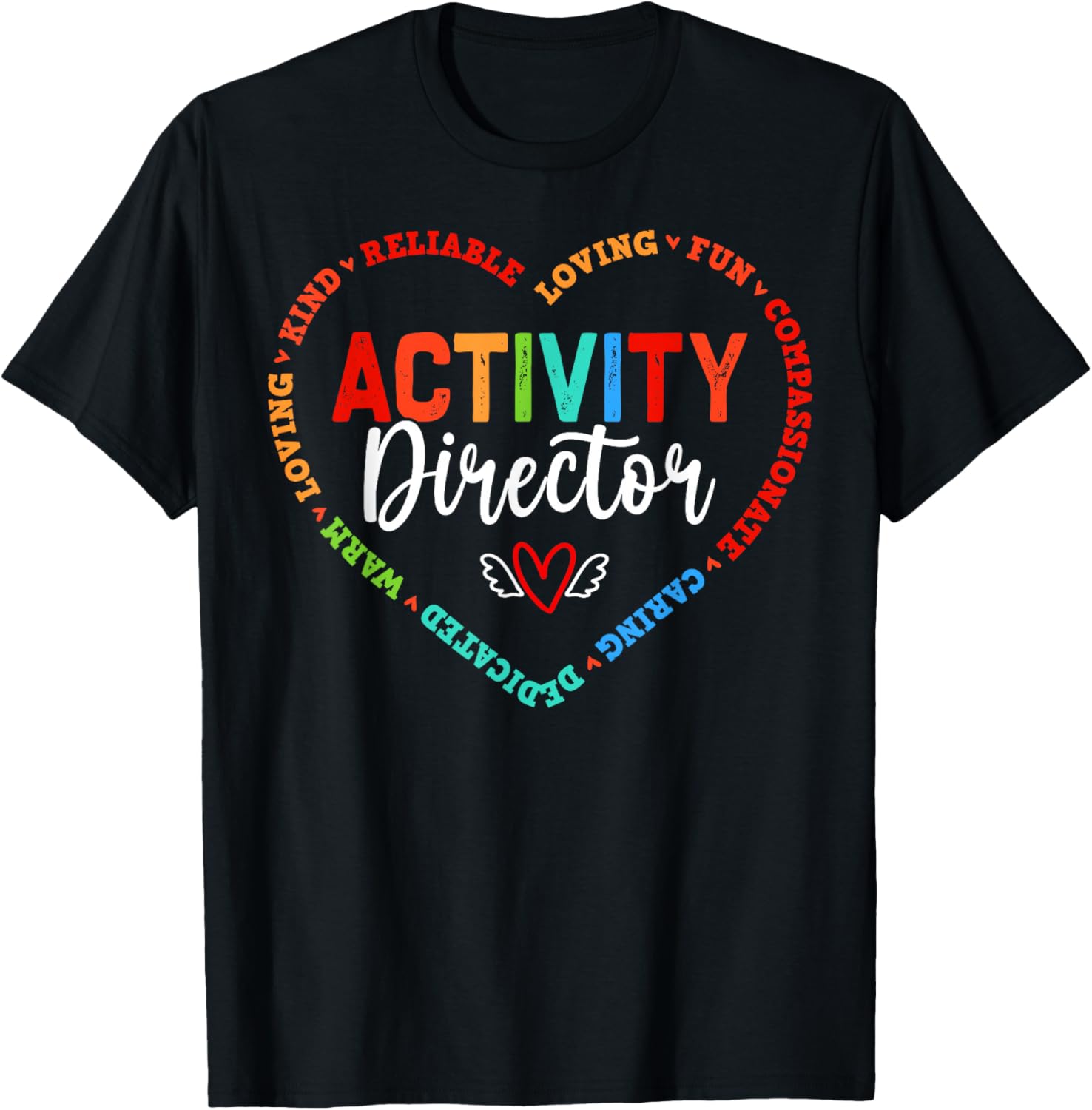 Activity Director Assistant Squad Professionals Week Men T-Shirt - T-Shirt | Black