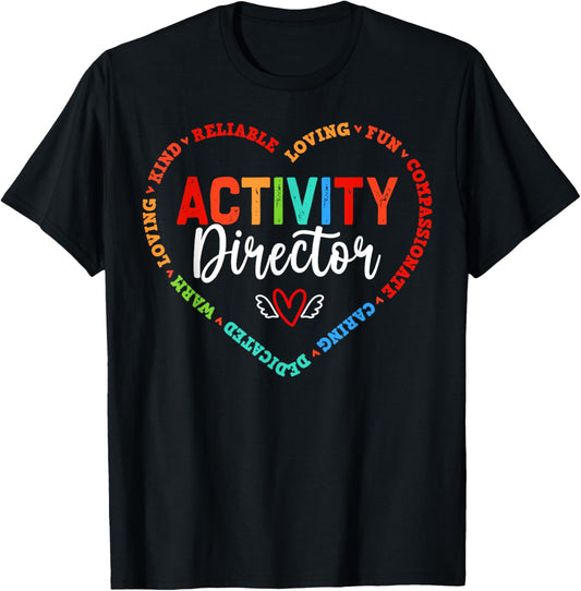 Activity Director Assistant Squad Professionals Week Men T-Shirt - T-Shirt | Black