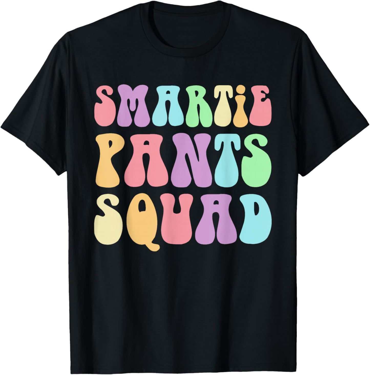 Little Miss Smartie Pants Squad Smarty Costume Smarter Kids T-Shirt - T-Shirt | Black