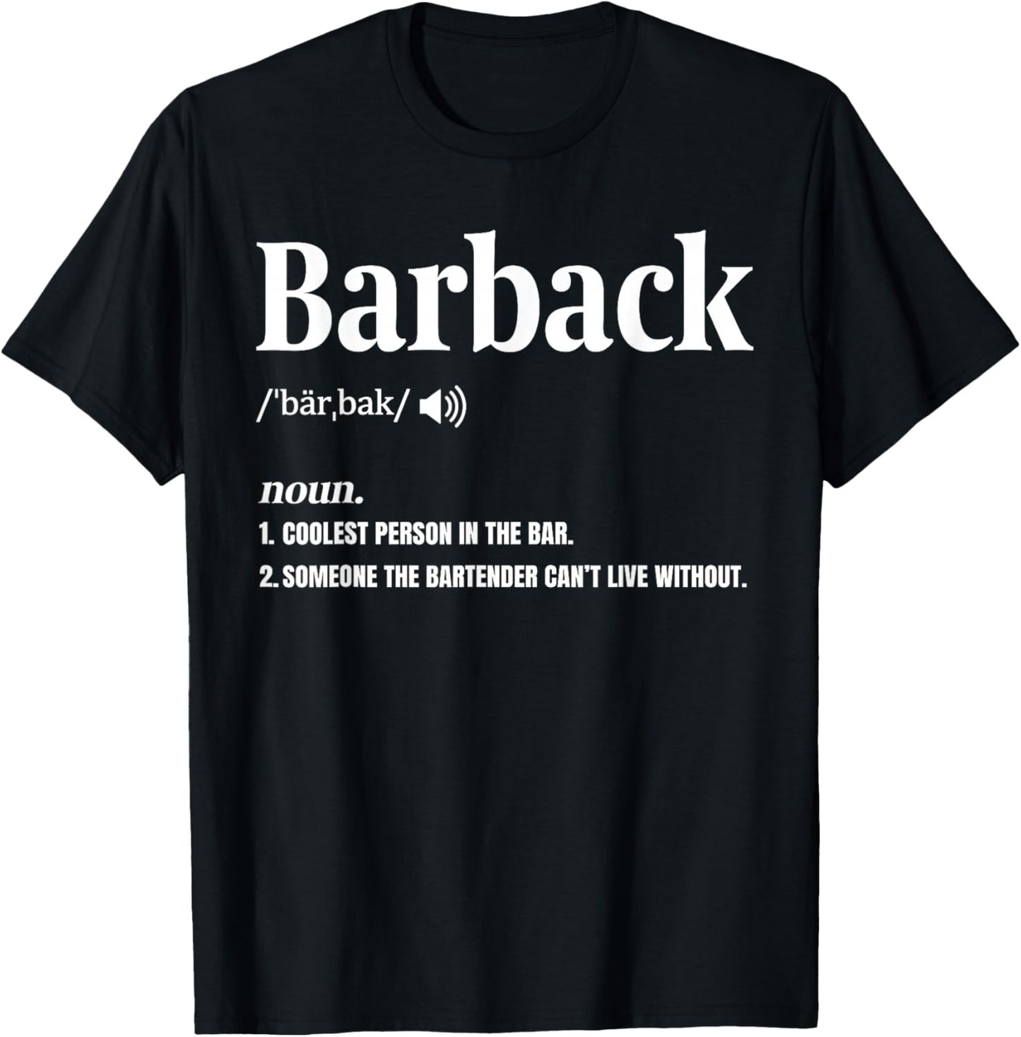 Barback T-Shirt - T-Shirt | Black