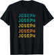 Funny Joseph Shirts Boys Retro Vintage Joseph Lover T-Shirt - T-Shirt | Black