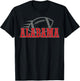 Alabama Women Kids Men Boys Girls Youth Teen T-Shirt - T-Shirt | Black