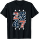 25 47, Presidential Impeachment, American Patriotism T-Shirt - T-Shirt | Black
