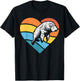 Sea Manatee Valentines Vintage Heart T-Shirt - T-Shirt | Black
