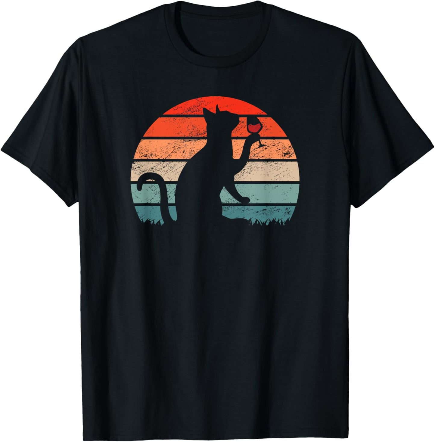 Funny Cat T-Shirt - T-Shirt | Black