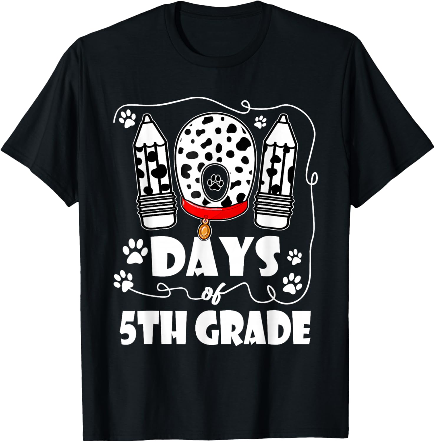 100 Days School 100th Day Students T-Shirt - T-Shirt | Black