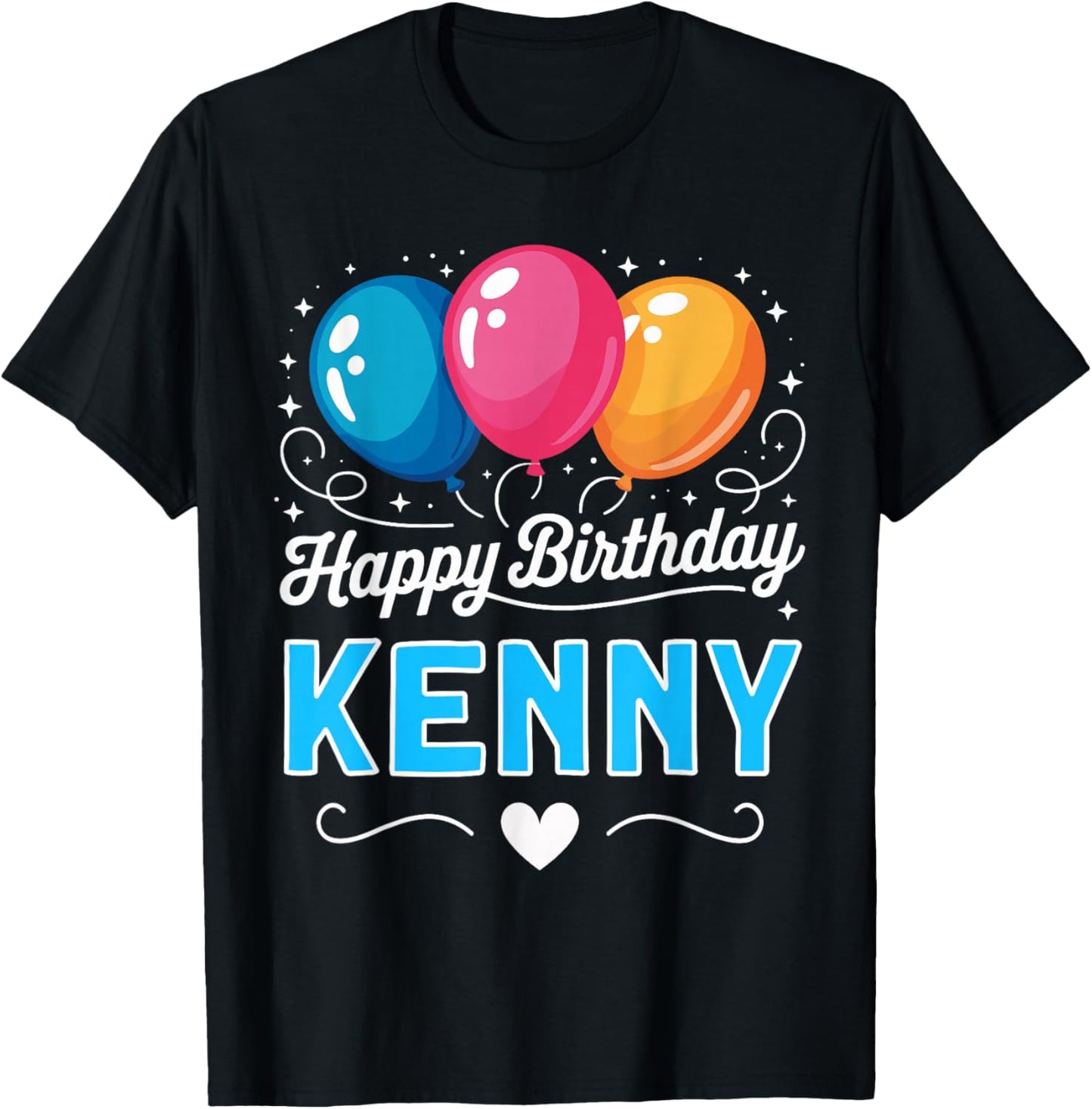Happy Birthday Kenny T-Shirt - T-Shirt | Black