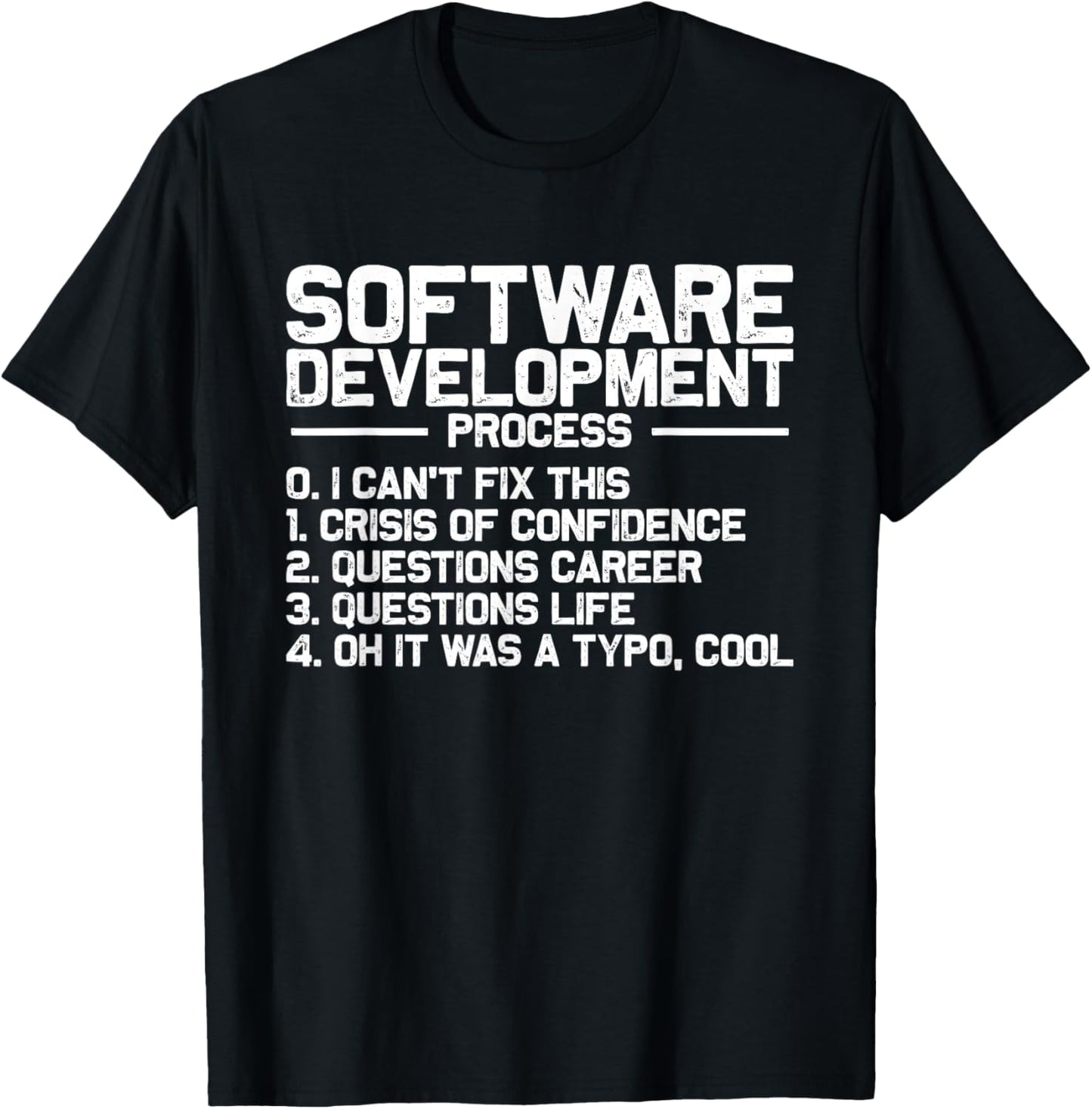 Software Development Design Men Coding Programmer Coder T-Shirt - T-Shirt | Black