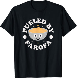 Fueled by Farofa - Brazilian Cassava Farofa T-Shirt - T-Shirt | Black