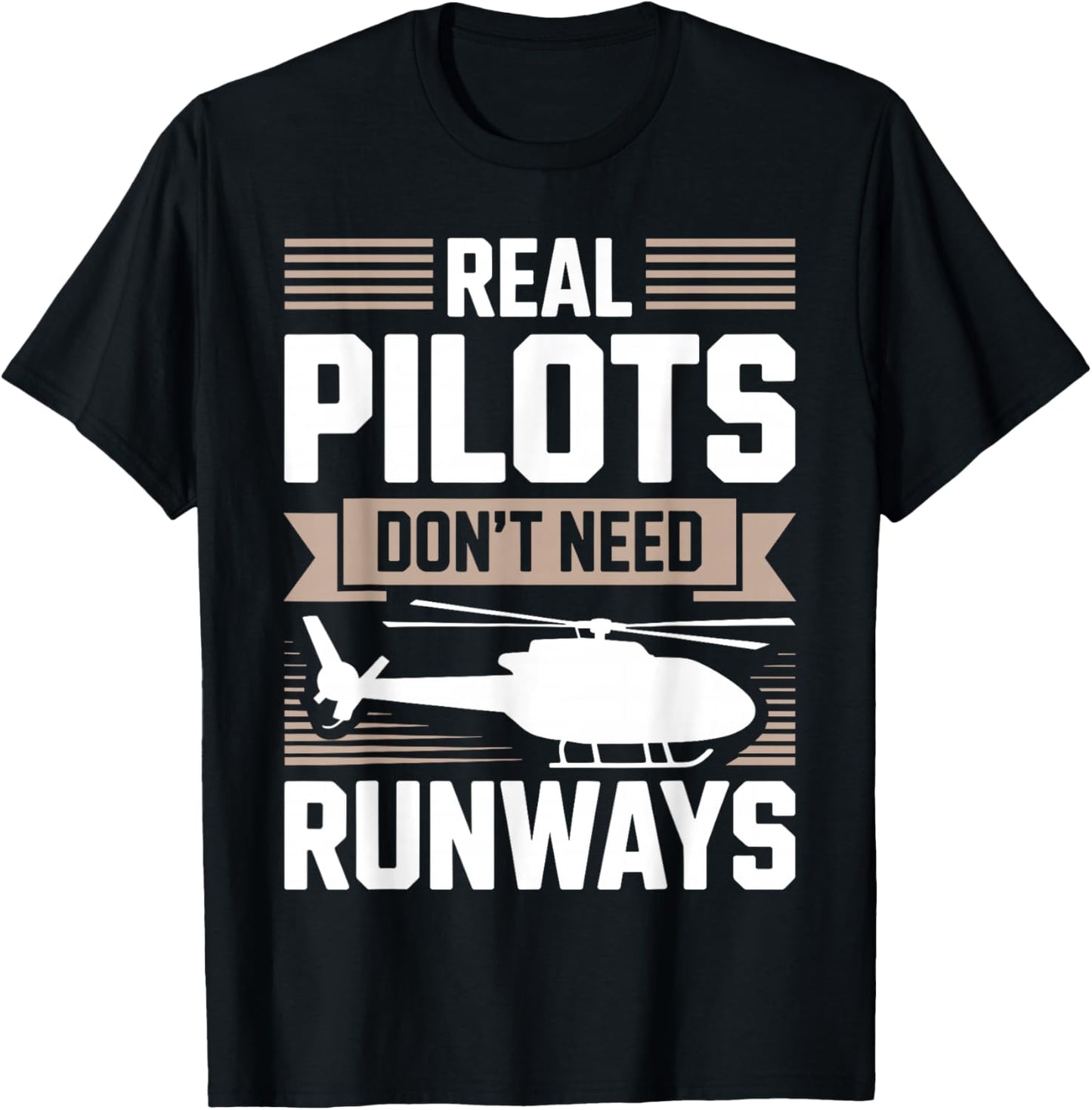Best Helicopter Pilot Design Women Helicopter Lover T-Shirt - T-Shirt | Black