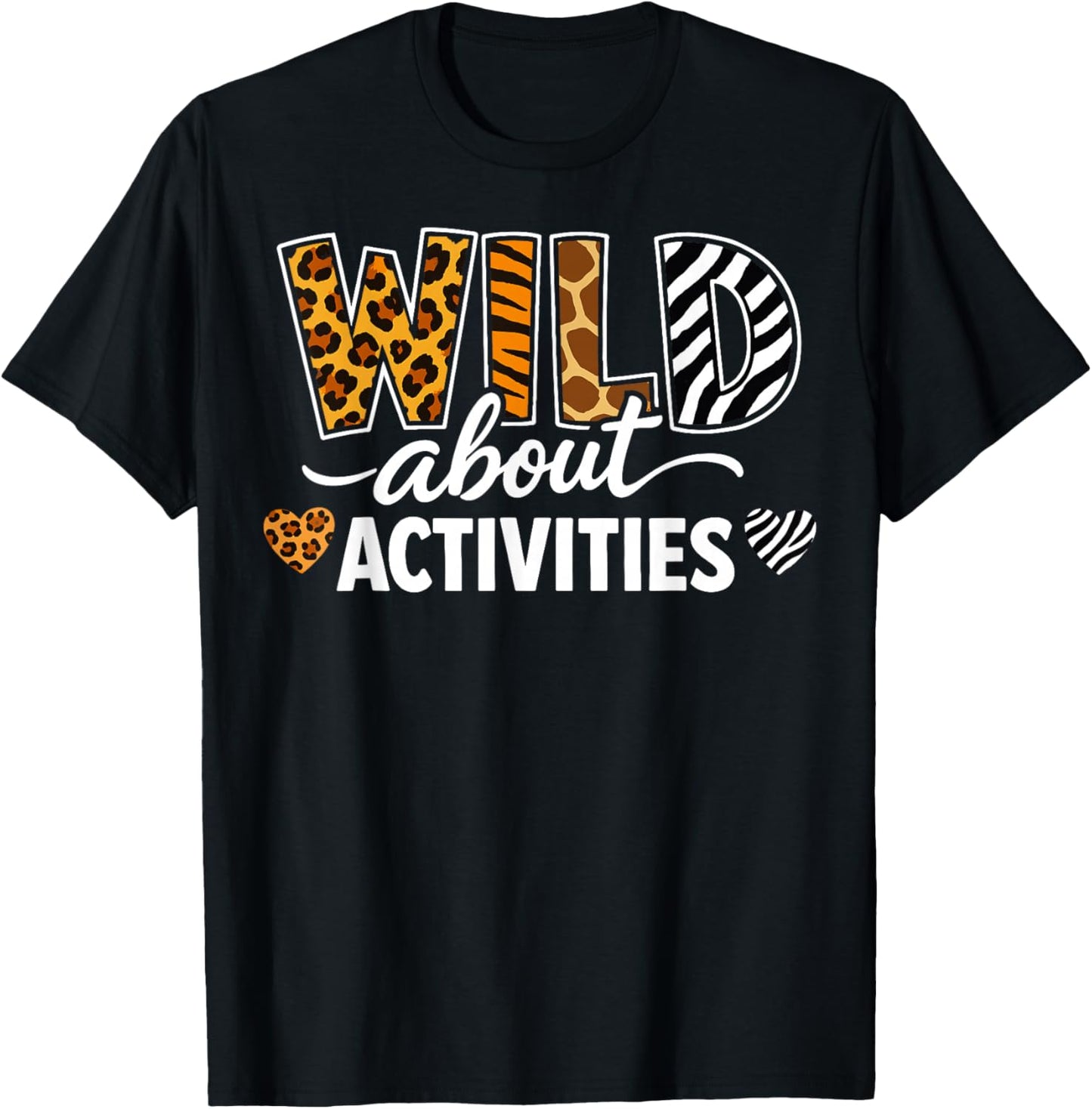 Activity Assistant Squad Activity Professionals Week Team T-Shirt - T-Shirt | Black