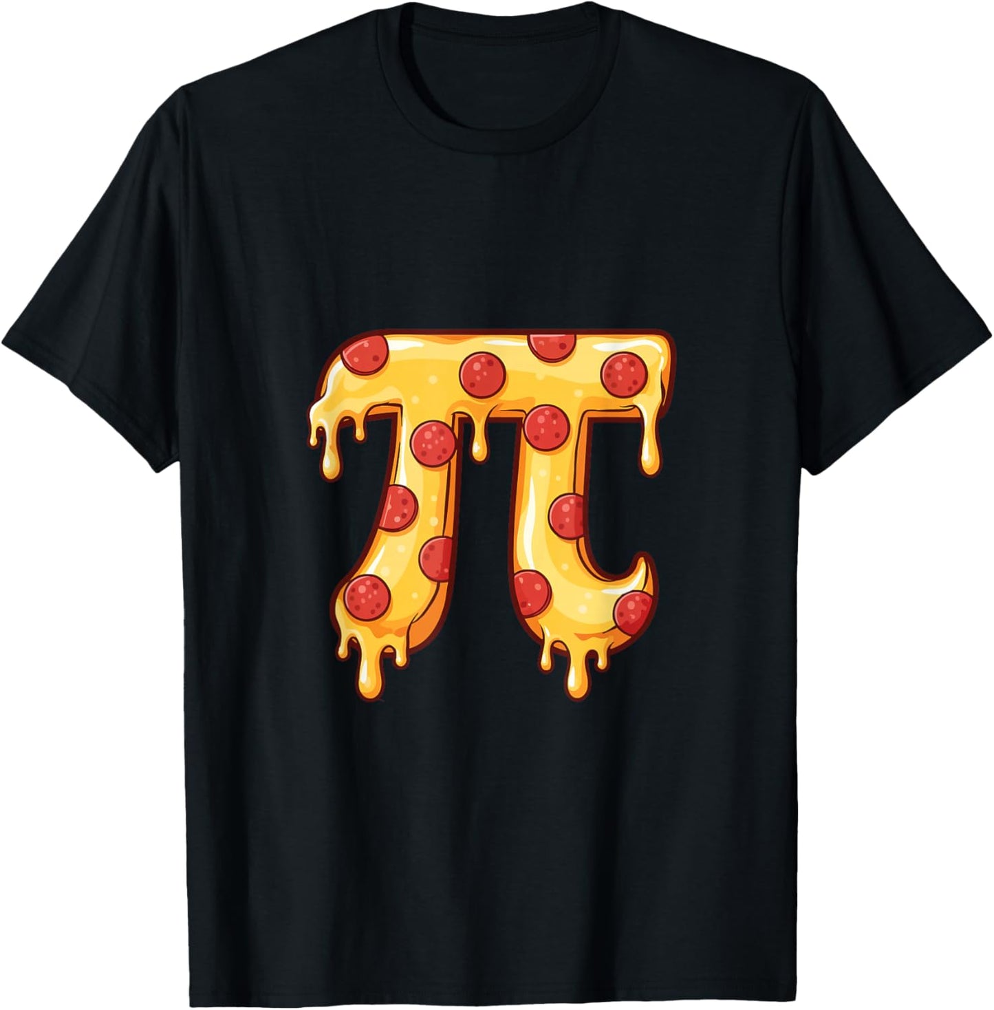 Pizza Pi - Food Lover Pizza Baker Italian Food Pi Day T-Shirt - T-Shirt | Black
