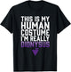 This is My Human Costume Im Really Dionysus T-Shirt - T-Shirt | Black