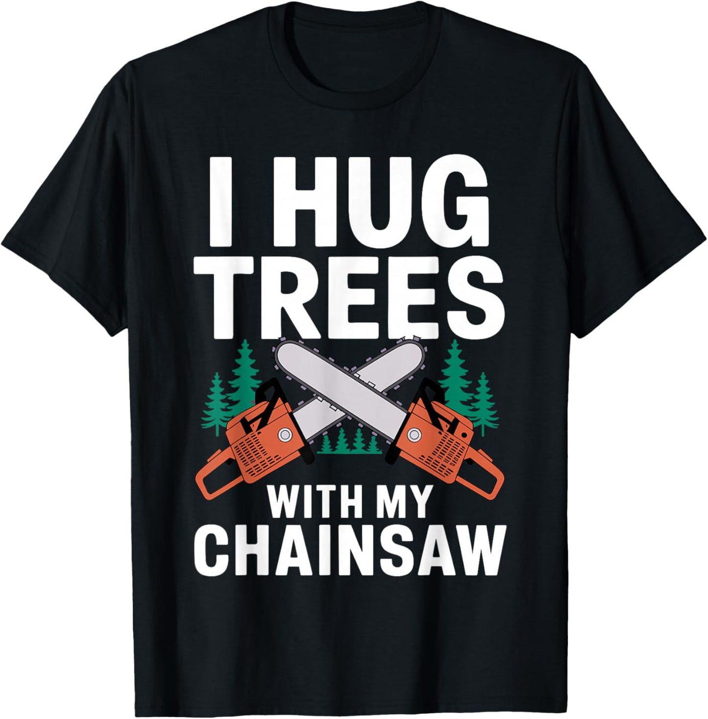 Best Lumberjack Art Women Lumberjack Arborist Logger T-Shirt - T-Shirt | Black
