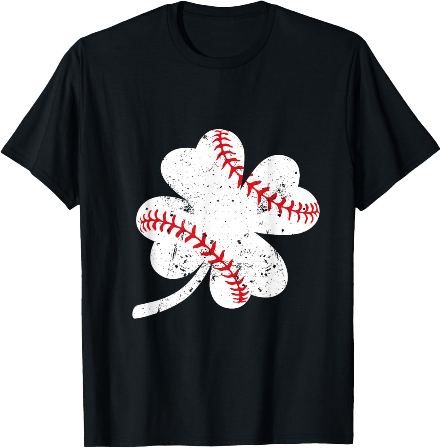 Shamrock Baseball T-Shirt - T-Shirt | Black
