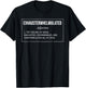 Exhausterwhelmulated Feeling of Being Exhaust Overwhelmed T-Shirt - T-Shirt | Black