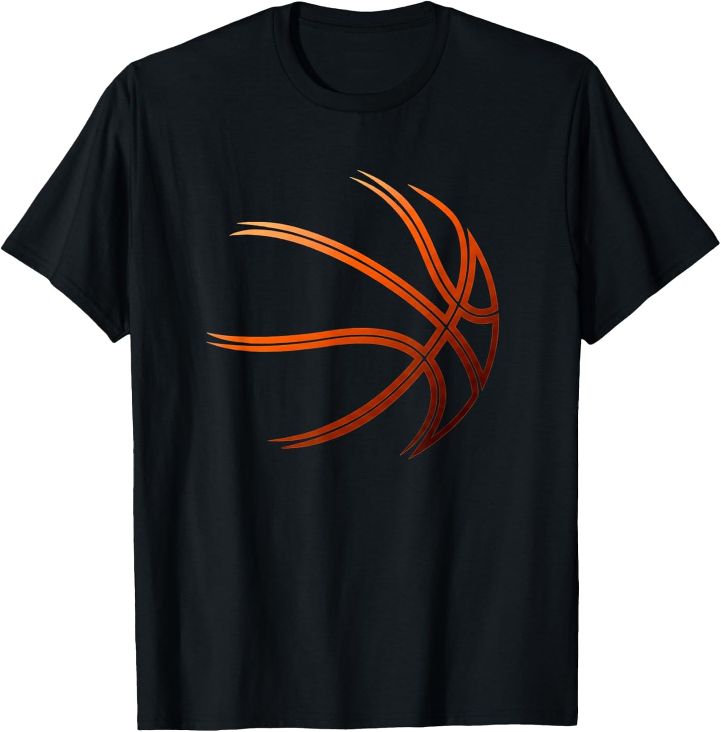 Basketball Silhouette Basketball Bball Sport T-Shirt - T-Shirt | Black
