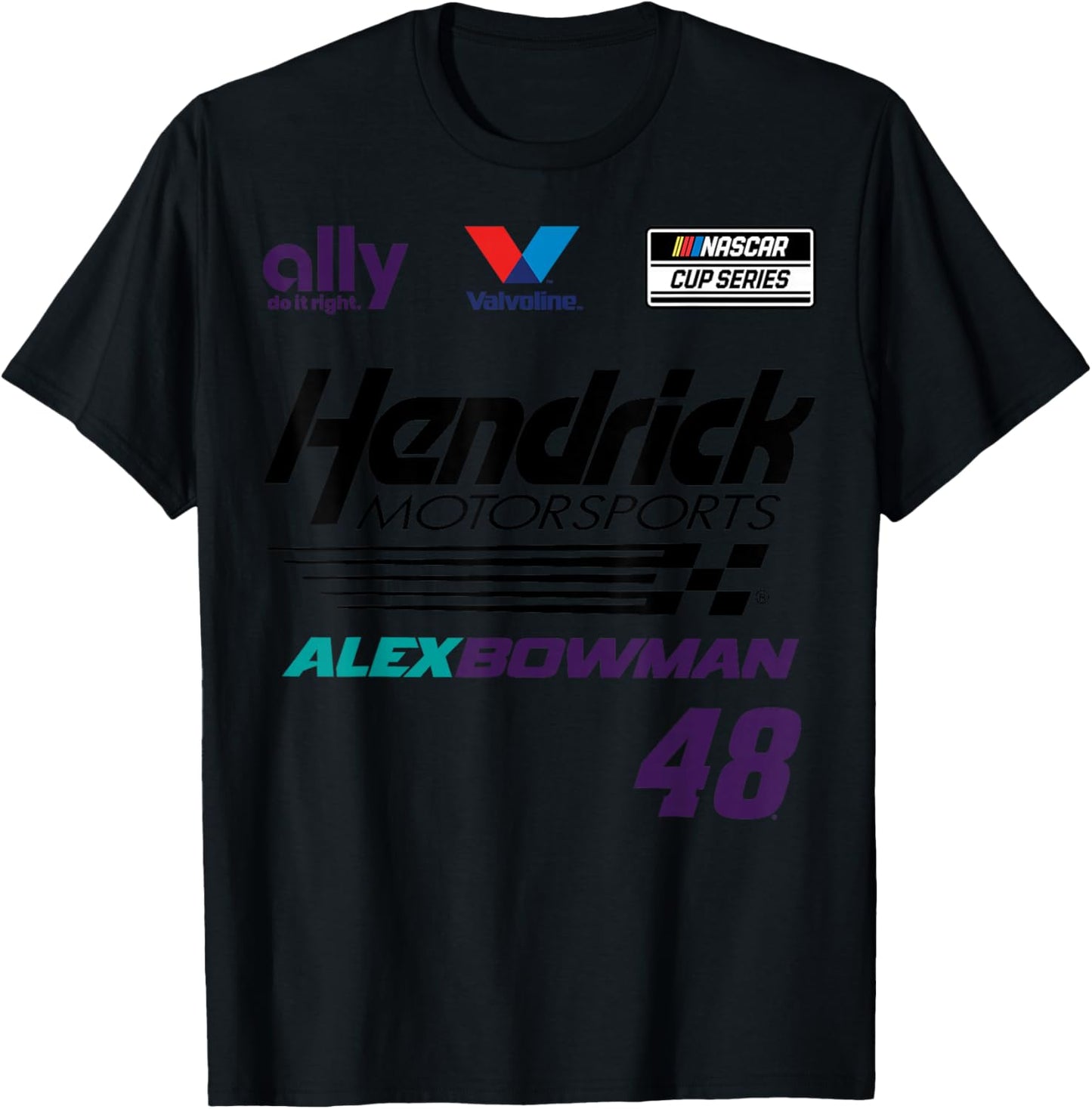 NASCAR - Alex Bowman - Jersey T-Shirt - T-Shirt | Black