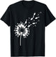 Bowling Pin Flower T-Shirt - T-Shirt | Black