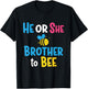 He Or She Brother to Bee T-Shirt - T-Shirt | Black