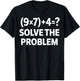 67 Meme PEMDAS Elementary Math Teacher T-Shirt - T-Shirt | Black