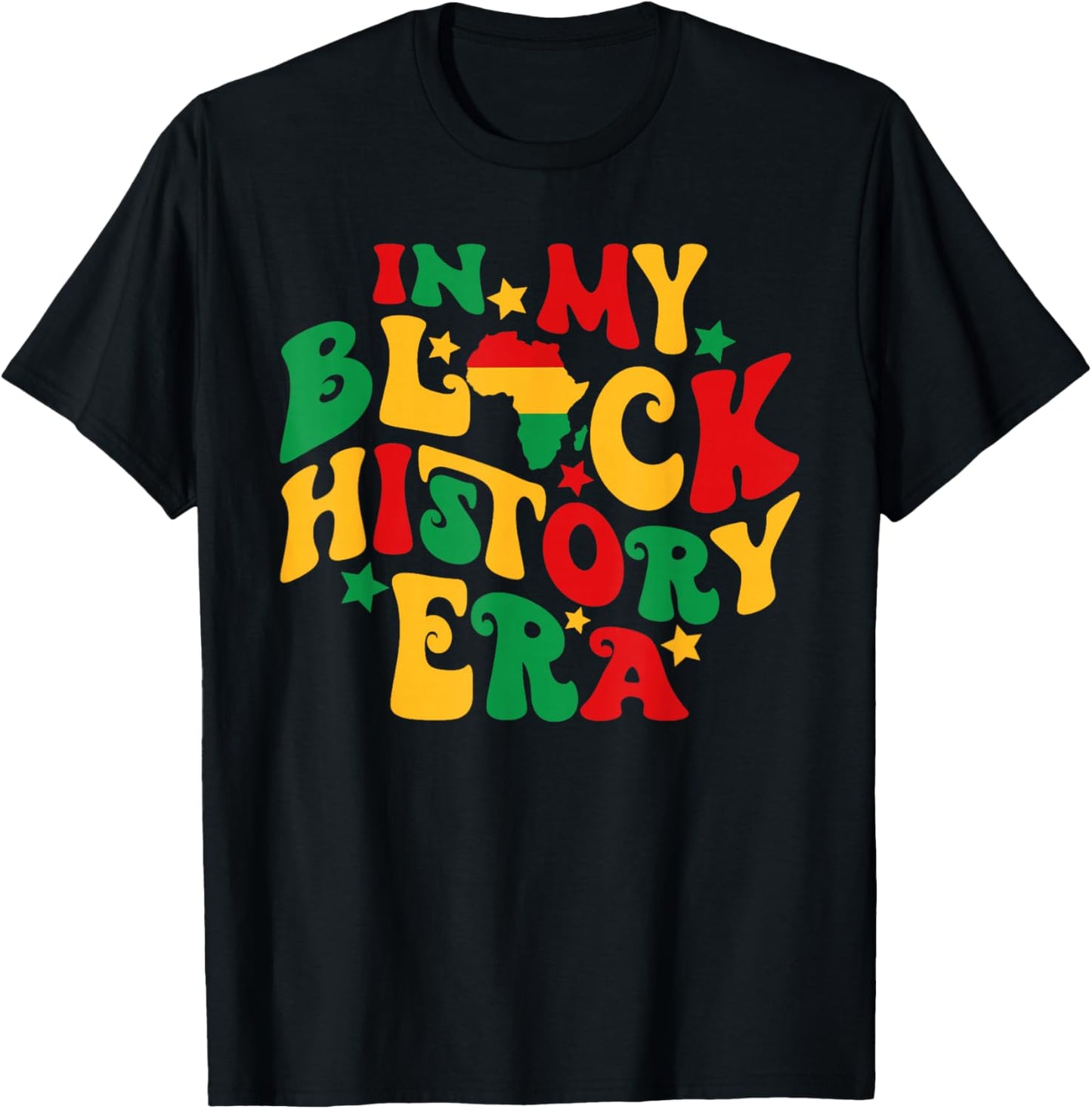 Groovy in My Black History Era African Pride Men Women Kids T-Shirt - T-Shirt | Black
