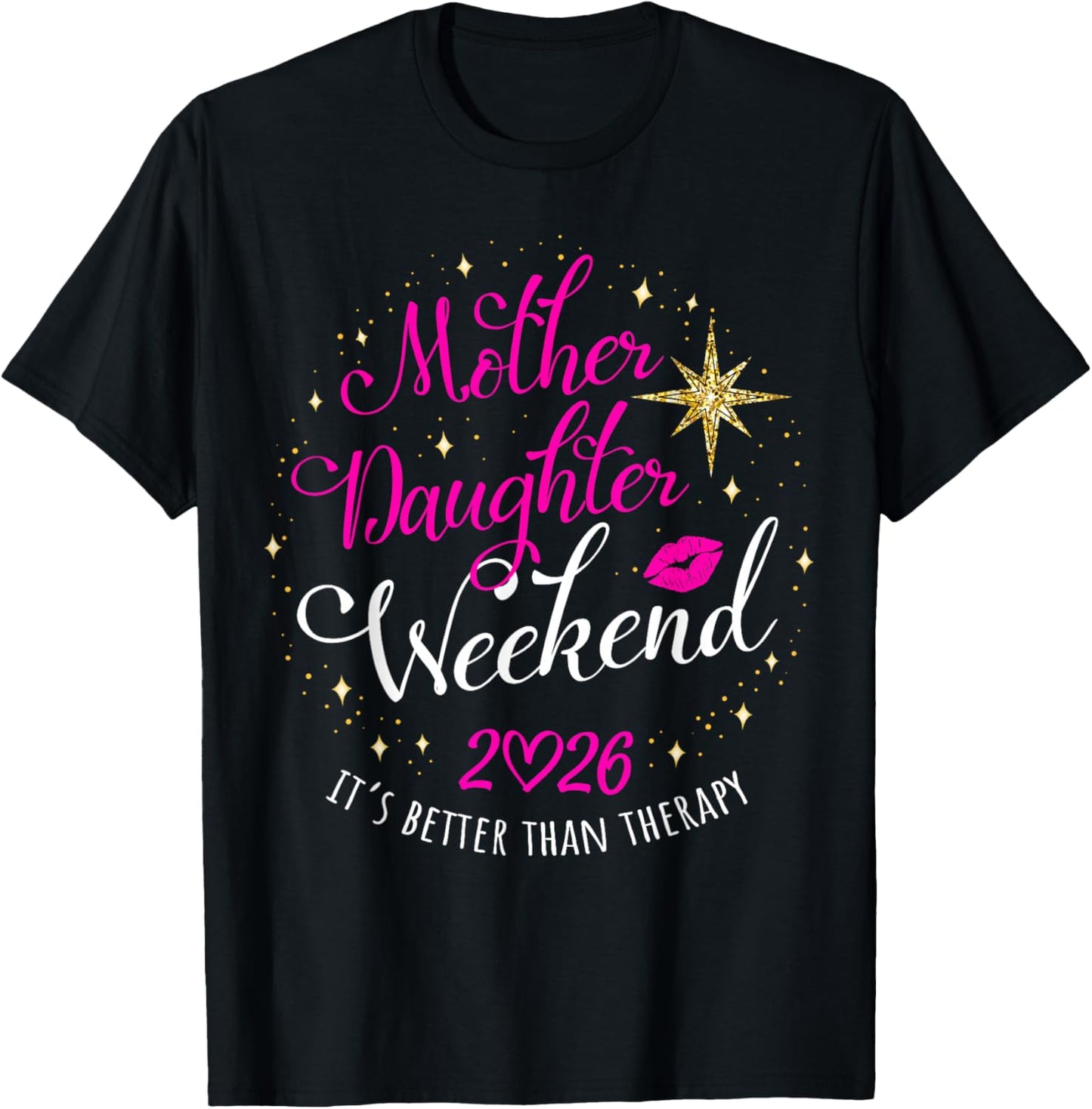 Mother Daughter Weekend Las Vegas 2026 Mother Daughter Trip T-Shirt - T-Shirt | Black