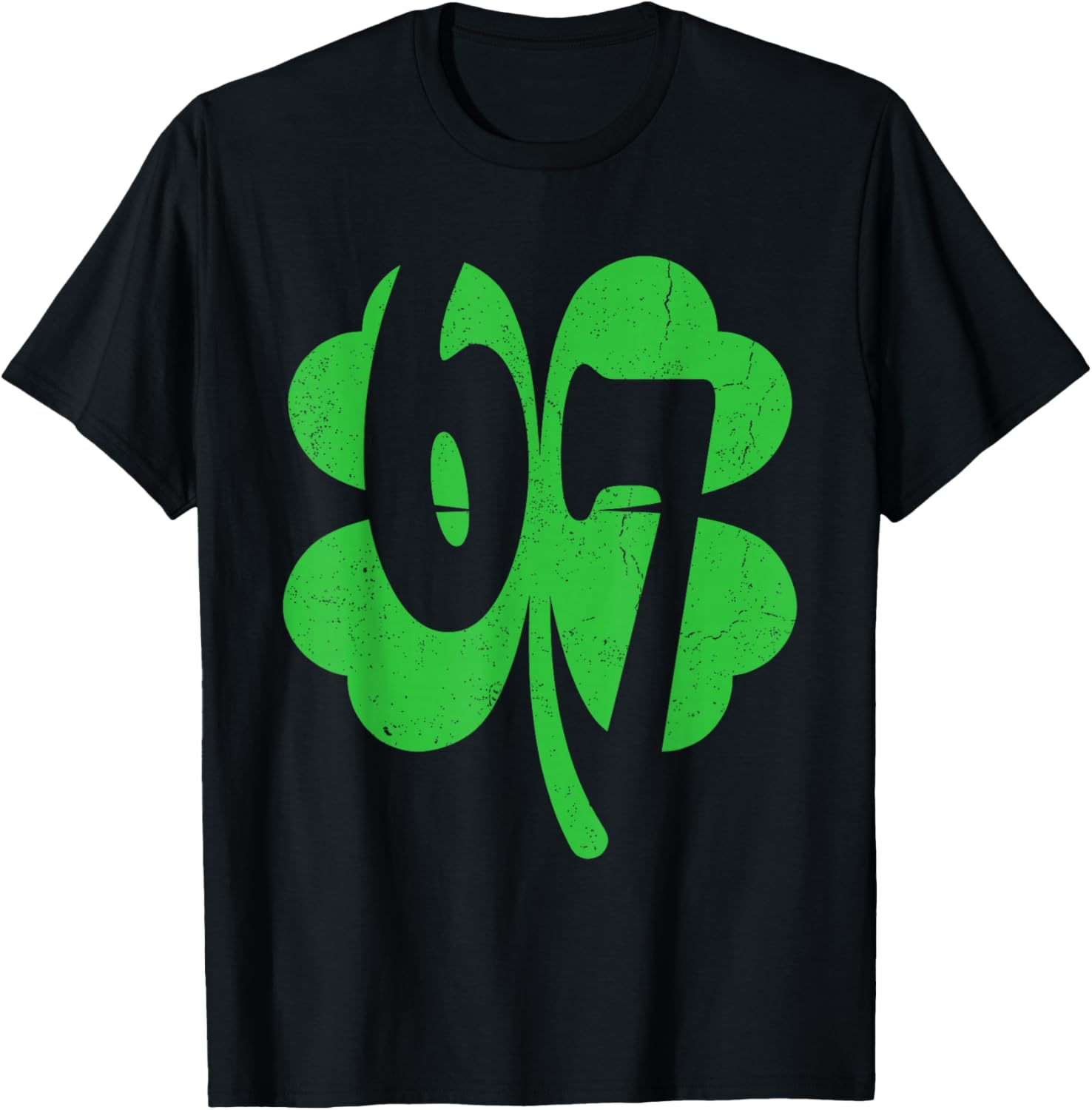 Six Seven 67 Shamrock St Paddy's Kid Boys St Patrick's Day T-Shirt - T-Shirt | Black
