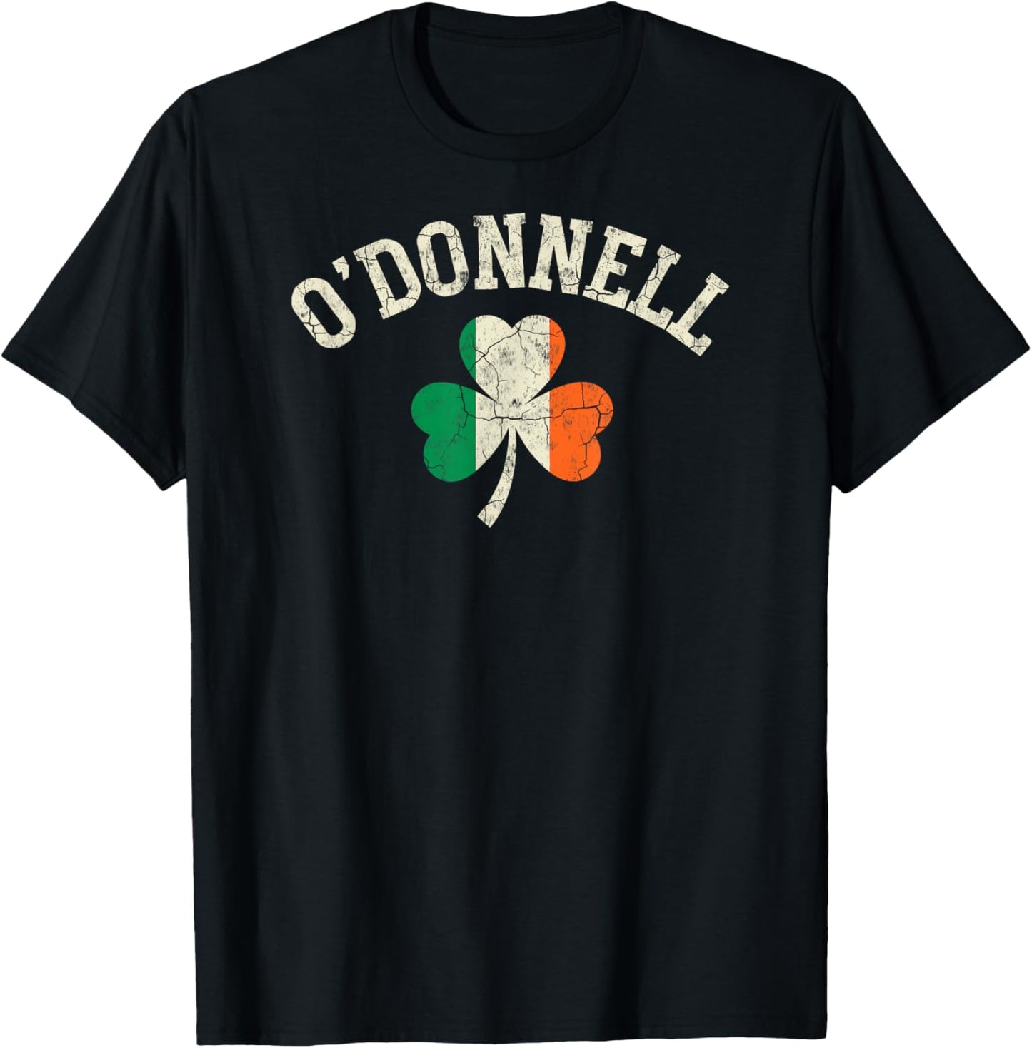 St.Patrick’s Day Irish Flag Shamrock O'Donnell Shenanigans T-Shirt - T-Shirt | Black