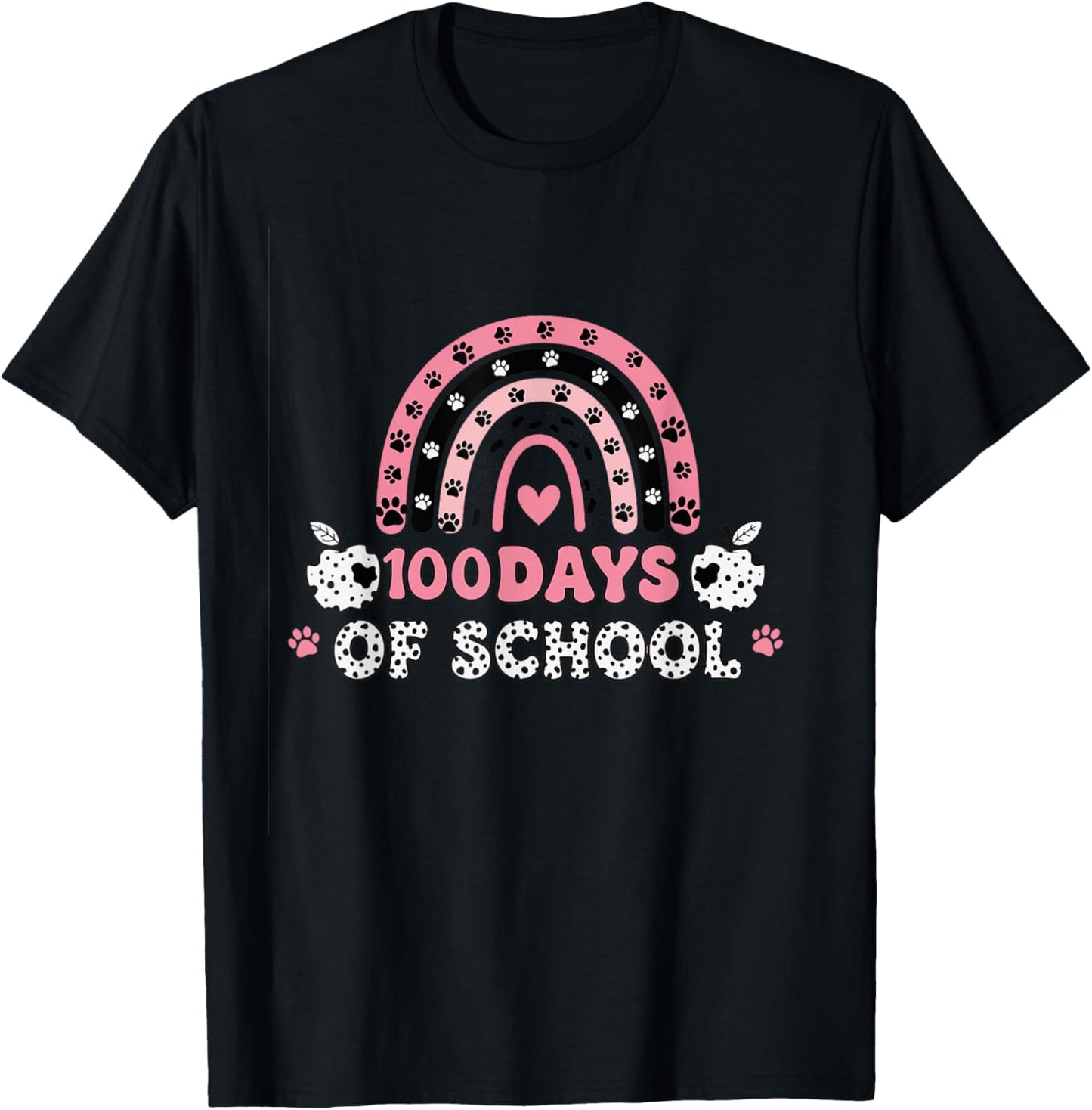 100 Days of School T-Shirt - T-Shirt | Black