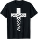 God Greater Than The Highs and Lows Christian Men Women T-Shirt - T-Shirt | Black