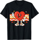 Valentines Vibes Valentines Day for Teens Boys Girls Kids T-Shirt - T-Shirt | Black