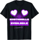 Emotionally Available (Seasonally) T-Shirt - T-Shirt | Black
