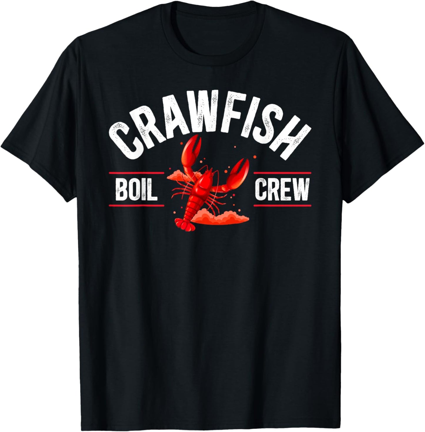 Crawfish Boil Crew Crawfish Lover Squad T-Shirt - T-Shirt | Black