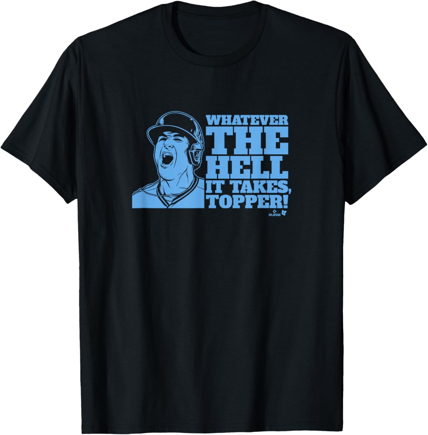 J.T. Realmuto - Whatever The Hell It Takes Topper - Philly T-Shirt - T-Shirt | Black