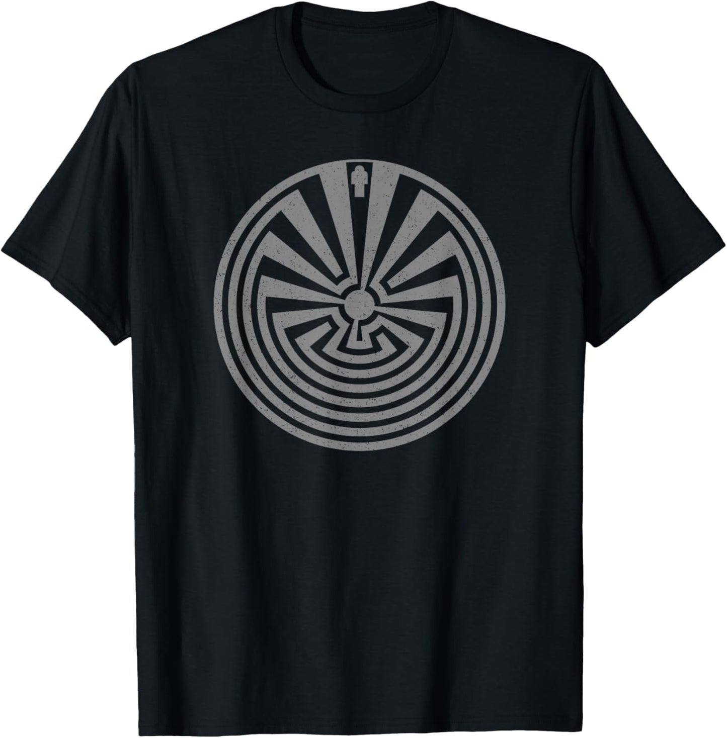 Tohono O'Odham Native American Symbol T-Shirt - T-Shirt | Black