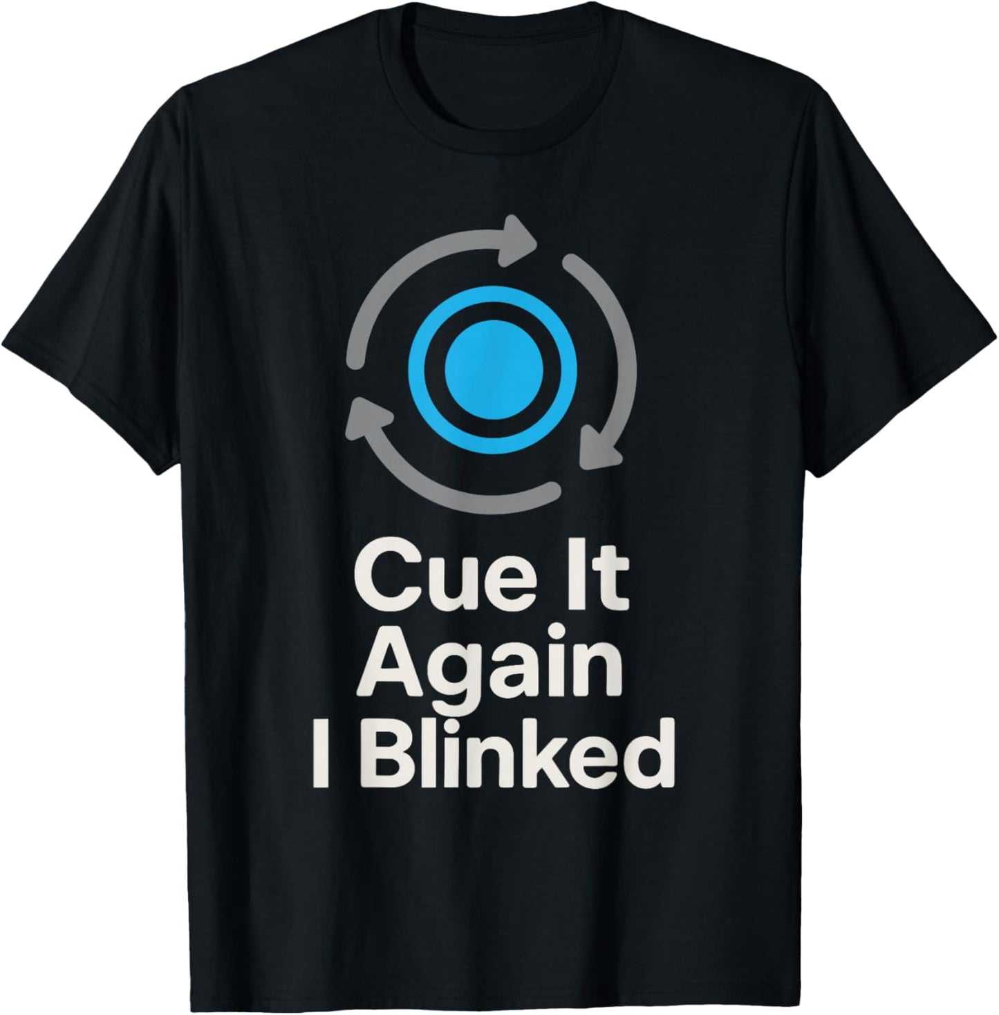 Theater Tech Crew Stage Technician Sound Lighting Gift T-Shirt - T-Shirt | Black