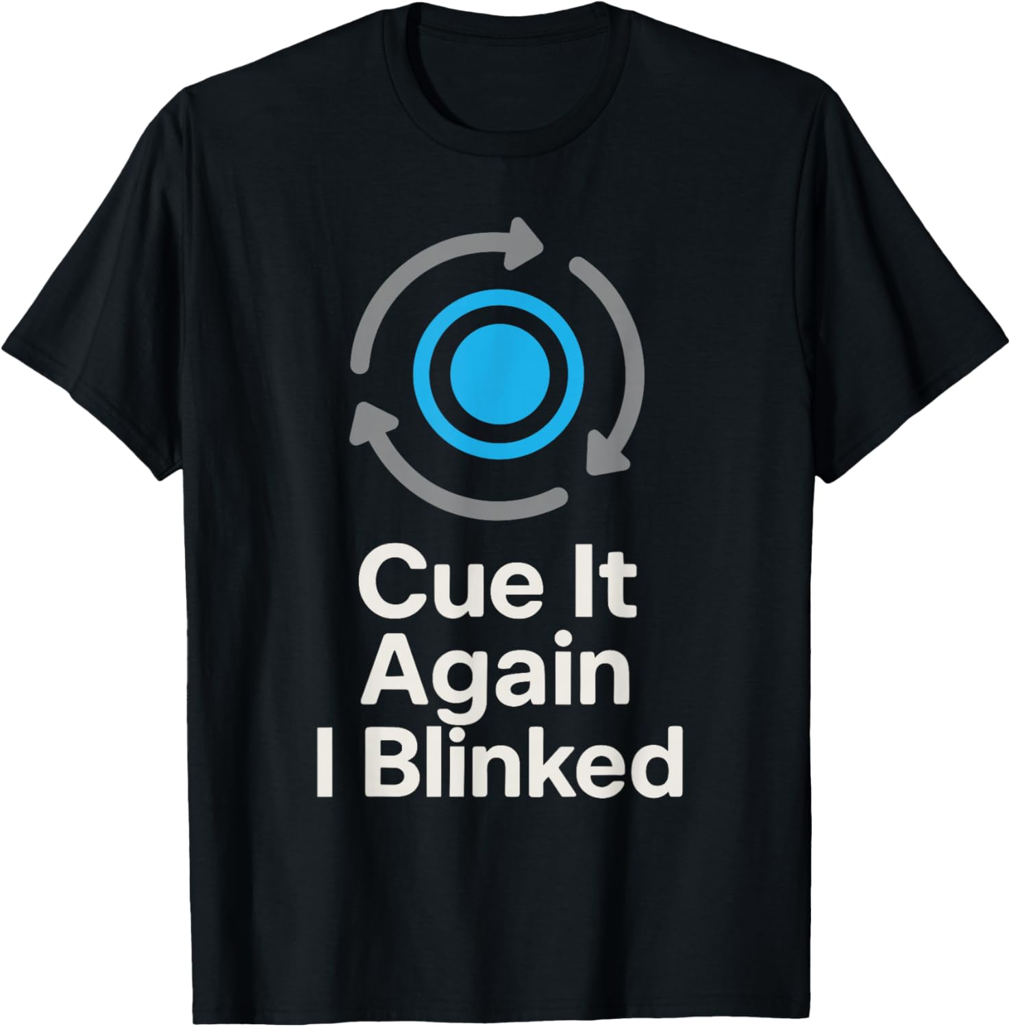 Theater Tech Crew Stage Technician Sound Lighting Gift T-Shirt - T-Shirt | Black